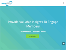 Tablet Screenshot of industryinsights.com